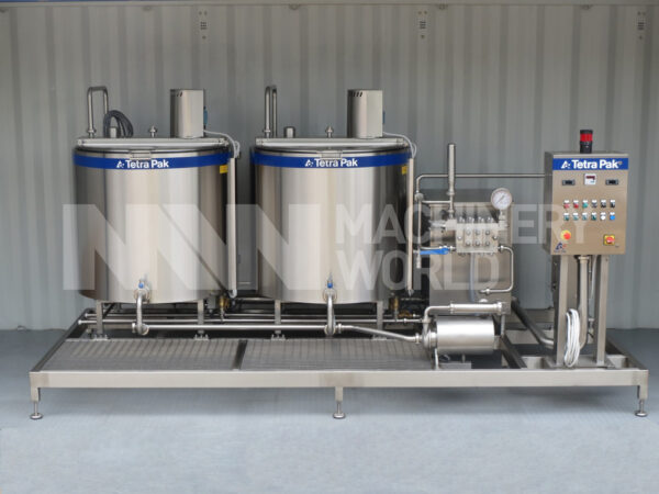 Tetra Pak Hoyer Promix 600 Ice Cream Batch Mix Plant