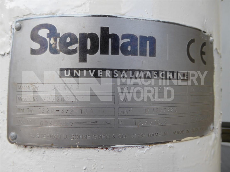 Stephan UM 44A Universal Mixing / Emulsifying Vessel - Image 7