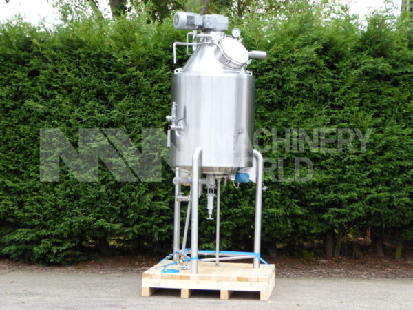 Goavec 450 litre Jacketed & Vacuum Process Vessel