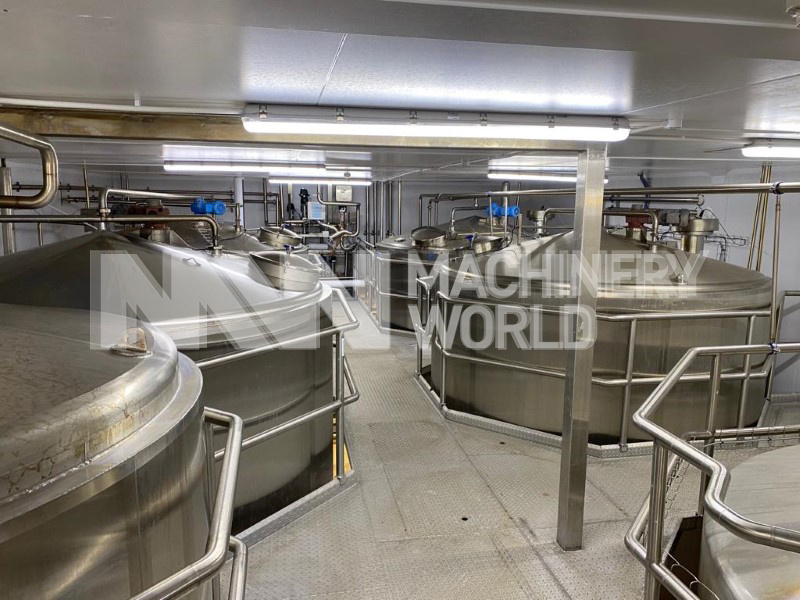 17,000 Ltr Tetra Pak Jacketed Tank with Paddle Mixer (1x Available In Stock) - Image 3
