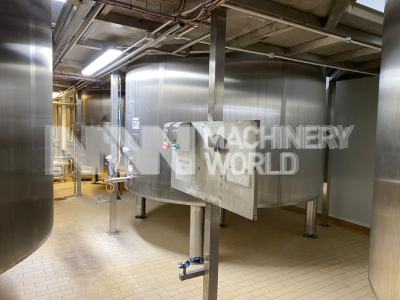 17,000 Ltr Tetra Pak Jacketed Tank with Paddle Mixer (1x Available In Stock) - Image 6