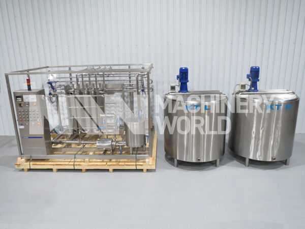 Tecnofreeze HTST Ice Cream Process Plant - 2.400 L/h
