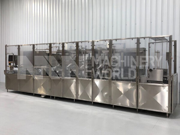 Osgood 2600-E-MP Twin Lane Yoghurt Linear Pot Filling Machine