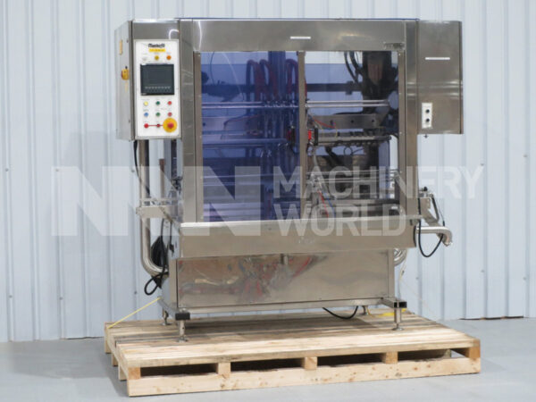 Masterfil S5000-FM 6 Head Inline Volumetric Filling Machine