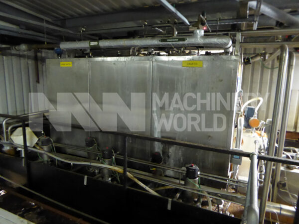 3x Tank CIP System Comprised of Alfa Laval components