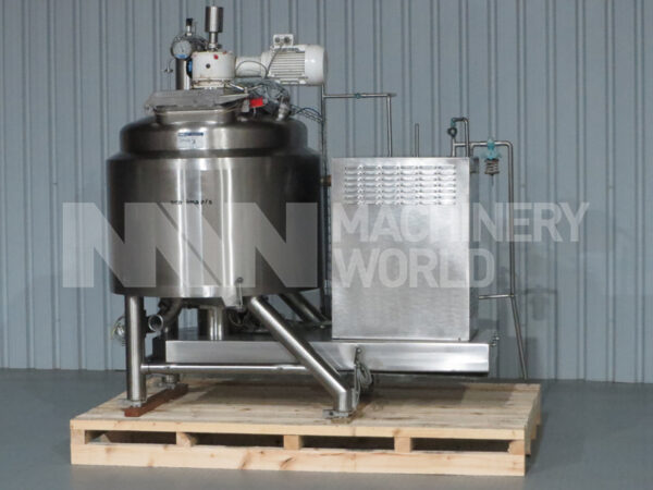 Scanima SRB-500 Jacketed Vacuum High Sheer Process Vessel