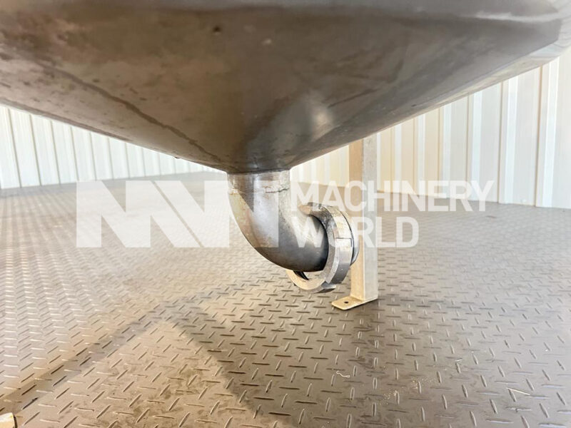 2x 50L (100L) Stainless Jacketed & Insulated Process Twin Tank with Scraped Surface Mixer (Year 2014) - Image 7