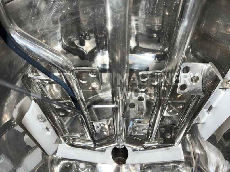 2x 50L (100L) Stainless Jacketed & Insulated Process Twin Tank with Scraped Surface Mixer (Year 2014) - Image 6