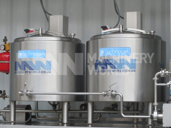 Technogel Mixworking 300 Ice Cream Batch Mix Plant