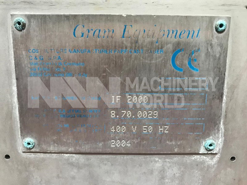 Gram IF 2000 Ice Cream Ingredient Feeder - Image 5