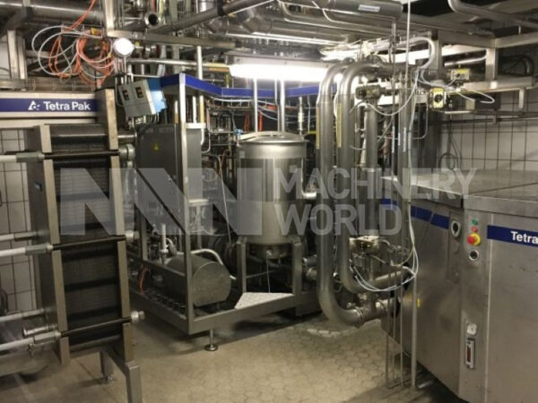 Tetra Pak Aseptic / ESL Milk Process Plant - 7.400 - 14.300 L/h