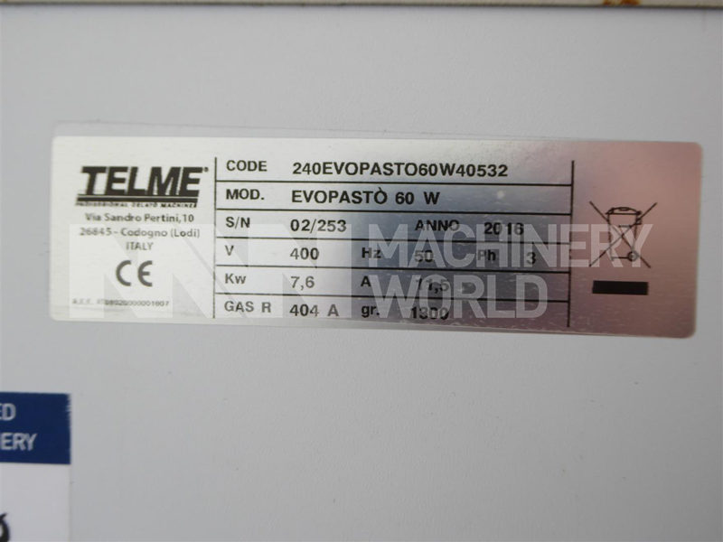 Telme Evopasto 60 Ice Cream Batch Pasteuriser - Image 5