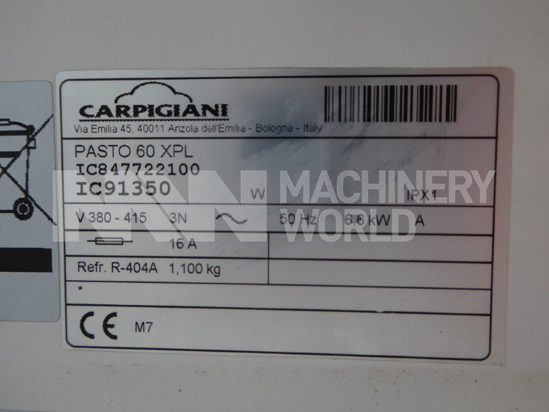 Carpigiani Pasto 60 XPL Ice Cream Batch Pasteuriser - Image 6