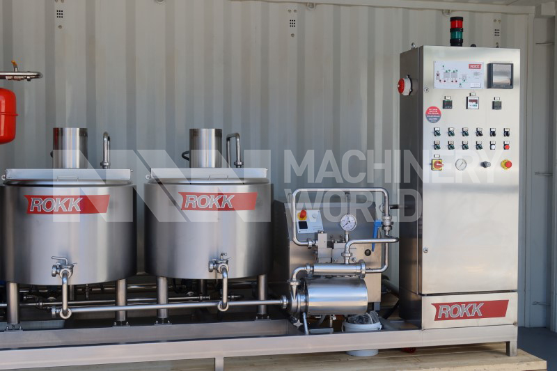 Mark Mixmark 1000 Litre Ice Cream Batch Mix Plant - Machinery World