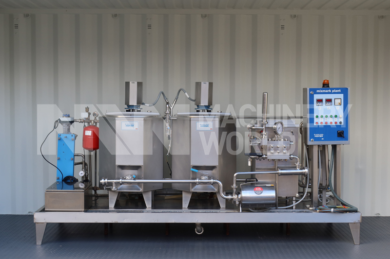 Ice Cream Batch Mix Plant Supply. Professional & Energy Efficient