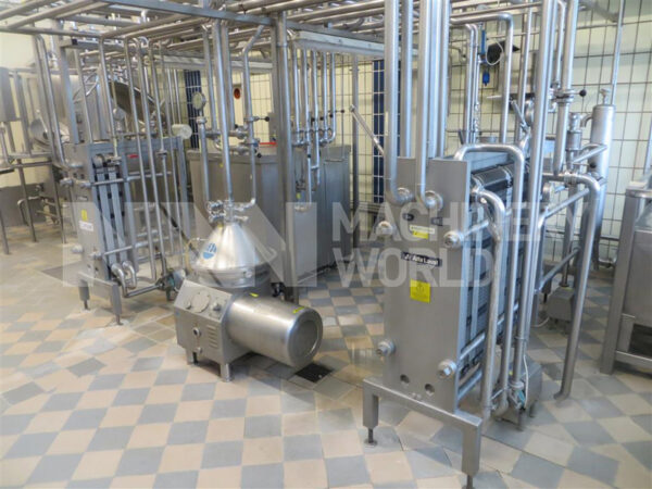 Tetra Pak / Alfa Laval / Reda Milk Process Plant - 3.000 l/h