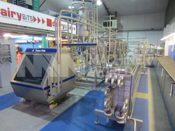 Tetra Pak Aseptic Flex 1 Milk Process Plant - 4000 L/H