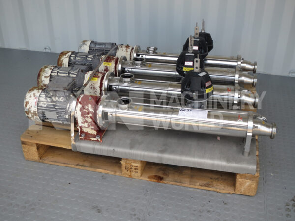 Allweiler ACNBP 50.2  Positive Displacement Pumps (Lot of 4)