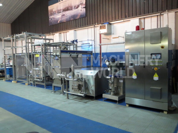 Tetra Pak HTST Ice Cream Process Plant - 3.000 L/H