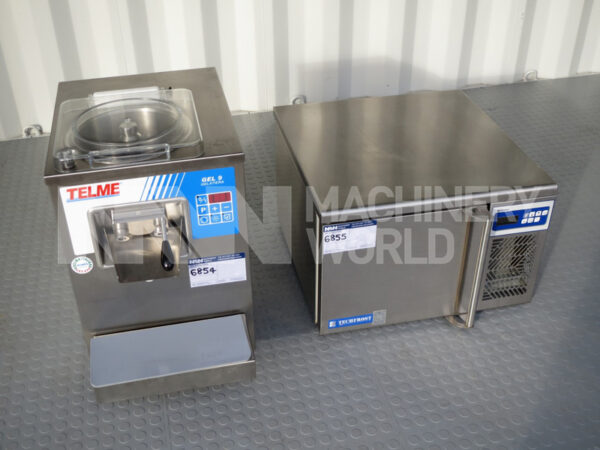 Artisanal Ice Cream Equipment Package, Including Telme Batch Freezer