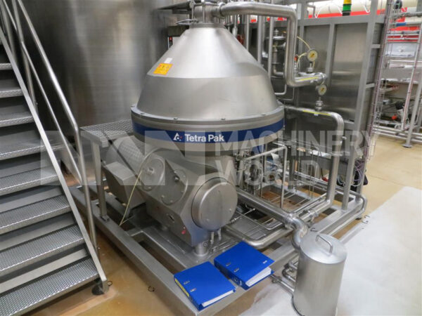 Tetra Pak BB 818 HGV -34 C Bactofuge & Spiroflo- 45.000 l/h