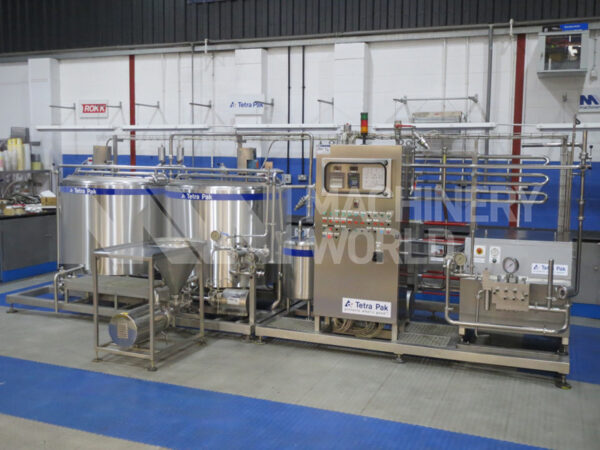 Tetra Pak HTST Ice Cream Process Plant - 1.200 L/h