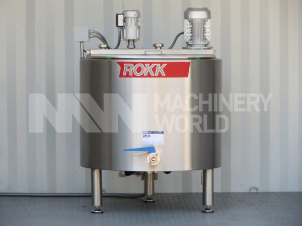 ROKK Ageing Vat with Top Mounted Mixers - 300 ltr