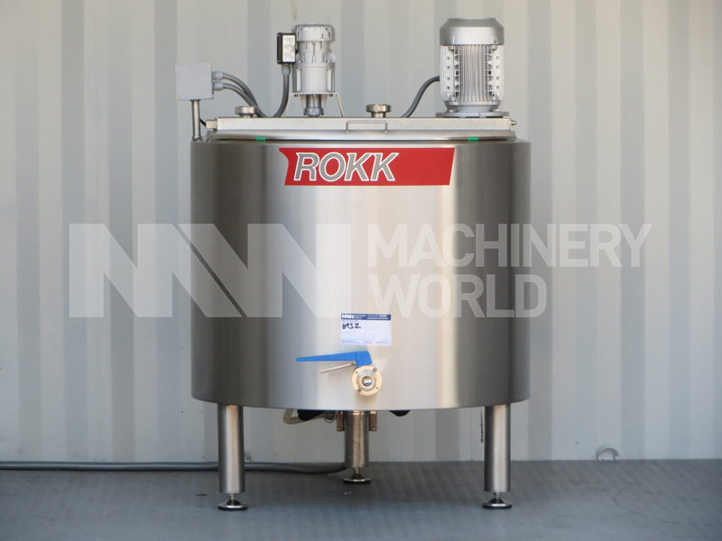 ROKK Ageing Vat with Top Mounted Mixers - 300 ltr