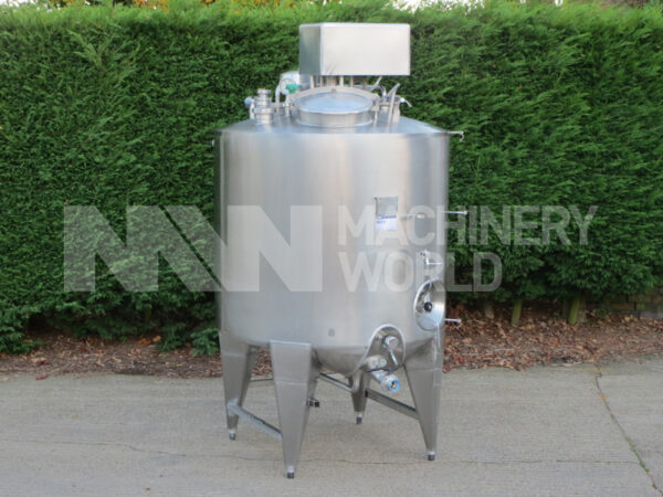 APV Stainless Steel Jacketed Tank with Top Mounted Mixer - 1.600 ltr