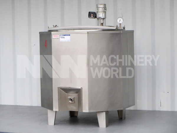 Mark Ageing Vat with Top Mounted Mixer - 500 ltr