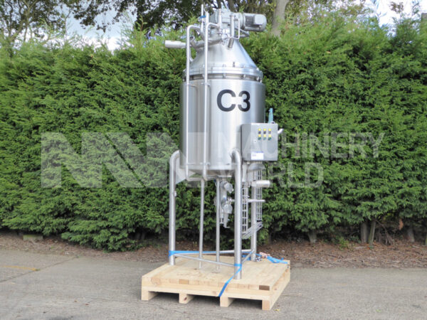 Goavec 450 litreJacketed & Vacuum Process Vessel