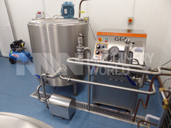 Alfred & Co Mini Mix 600  Ice Cream Batch Mix Plant