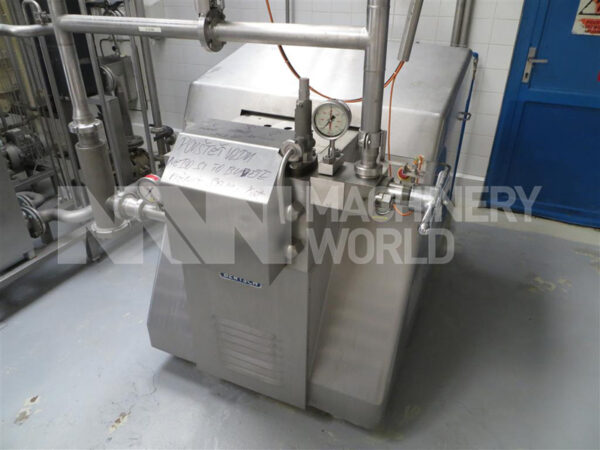 APV Gaulin MC18-3TPS Homogeniser, 7.500 l/h