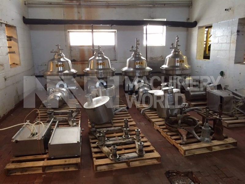 GEA Westfalia MSA, MSB, MSB, MSD  Milk Separators (Lot of 4)