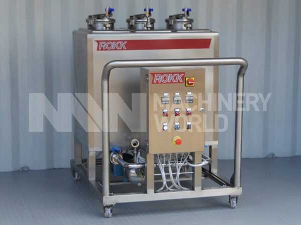 ROKK 3-Tank CIP (Cleaning in Place) Mobile System 'Brand New'