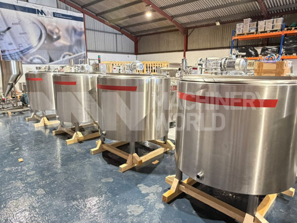 1,200 Litre ROKK Ageing Maturation Storage Tanks (4pcs available)