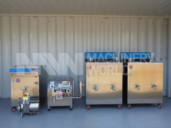 Technogel 'Artisanal Style' Ice Cream  Batch Mix Processing Plant