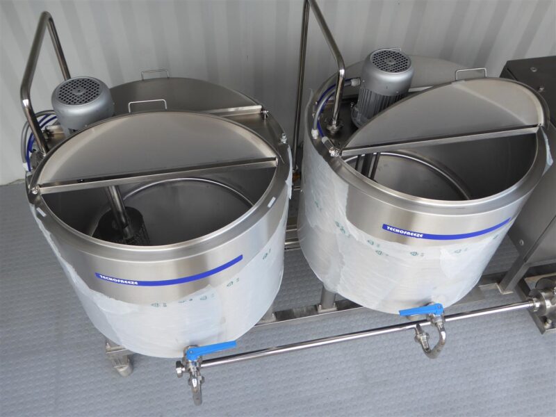 Tecnofreeze MP 300 Litre Ice Cream Batch Mix Plant - Image 5