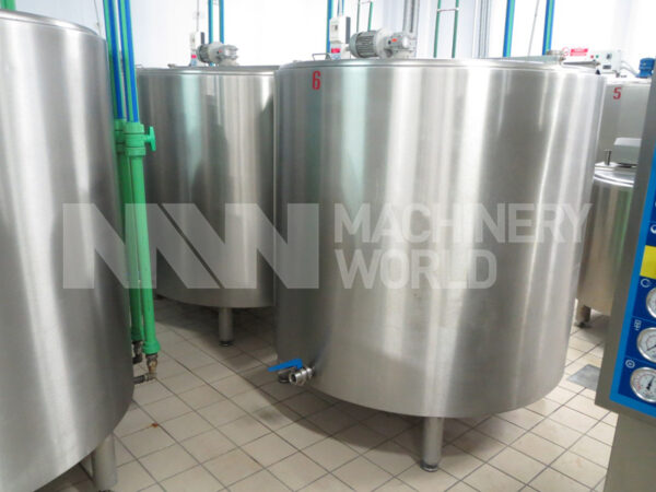 Tetra Pak Ageing Vats - 2.400 Litre