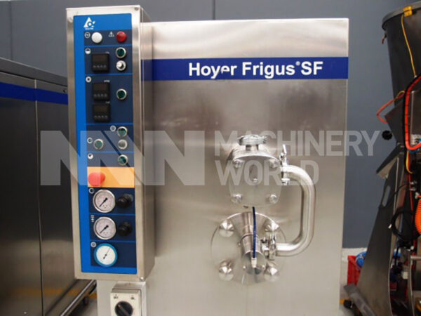 Tetra Pak Hoyer SF Frigus 1200 C Ice Cream Continuous Freezer