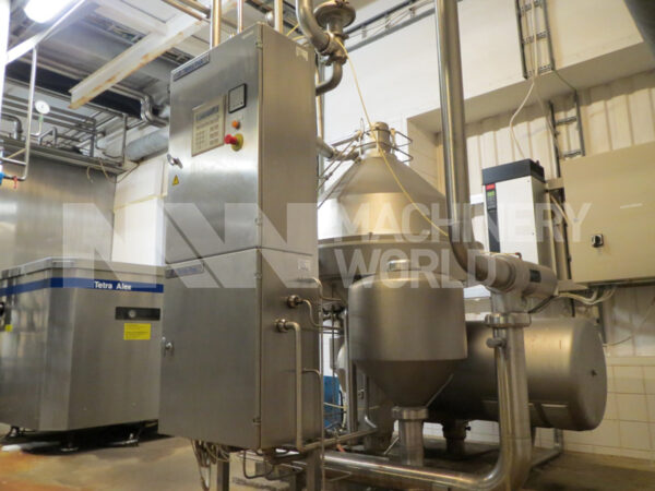 Tetra Pak Milk/Cream Process Plant - 25.000 L/h