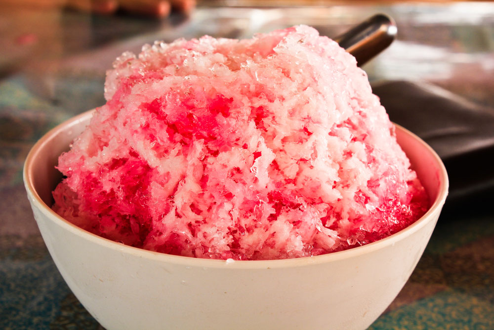 Did the snow cone start the ice cream revolution?