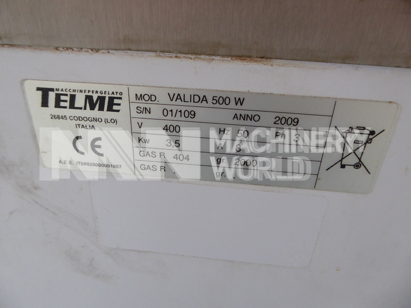 Corema Valida 500 W Ice Cream Batch Freezer - Image 6