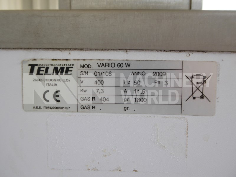 Telme Vario 60 Ice Cream Batch Pasteuriser - Image 7