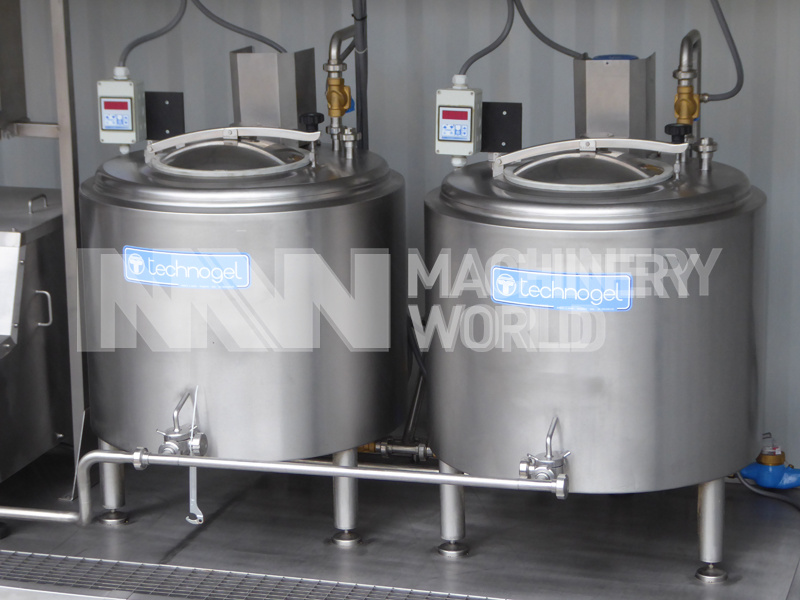 Technogel Mixworking 300 Ice Cream Batch Mix Plant (YOM 2008) - Image 4