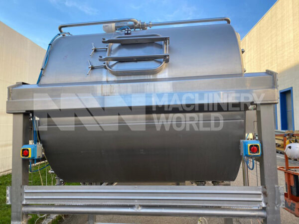 Milk Project Horizontal Cheese Vats - 1,500 Litres (5 available)