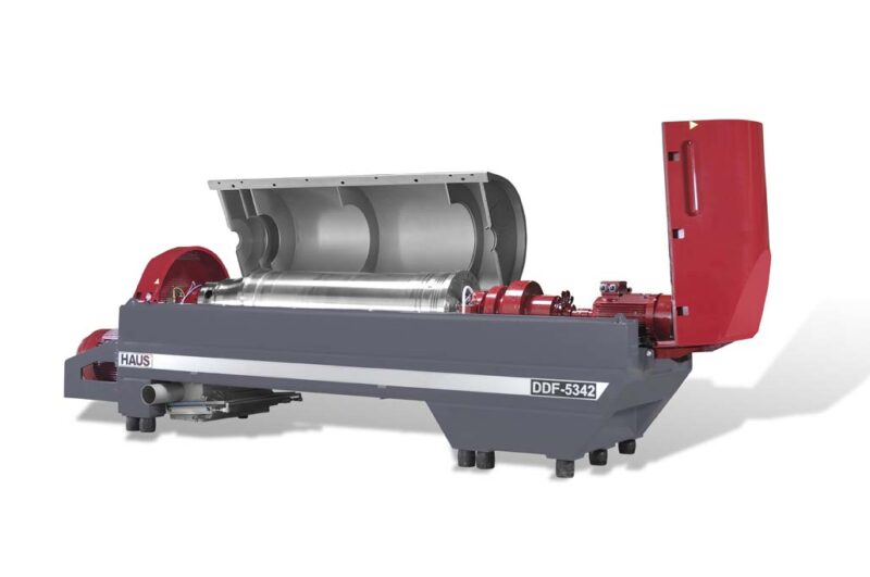 15,000-35,000LPH HAUS DDF 5342 Decanter Centrifuge – BRAND NEW