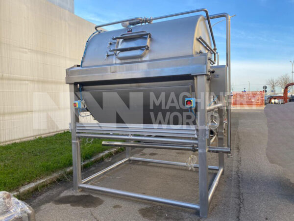 Milk Project Horizontal Cheese Vats - 1,500 Litres (2 available)