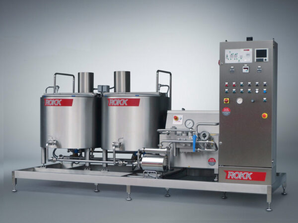 ROKK Mix Plant 600 Self-contained ice cream batch mix plant