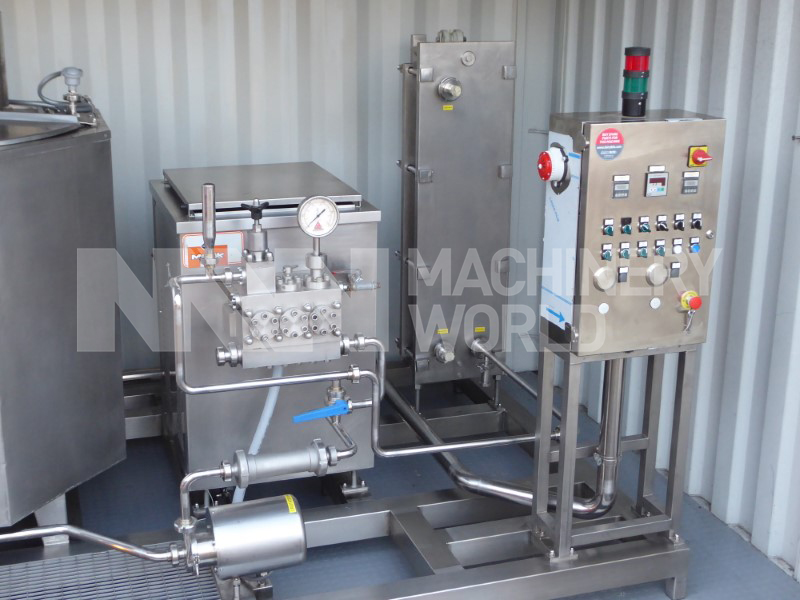 Mark Mixmark 1000 Litre Ice Cream Batch Mix Plant - Machinery World